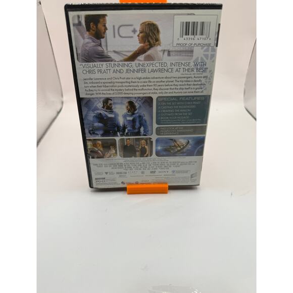 Passengers DVD Region 1 Sci-Fi Romance Jennifer Lawrence - Picture 4 of 5